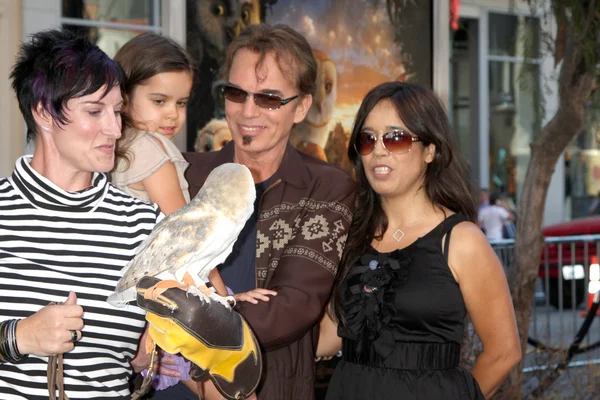 Billy Bob Thornton, Daugher Bella, and Connie Angland — Stock Photo, Image