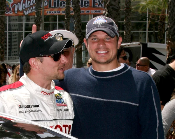 Drew & Nick Lachey — Stock Photo, Image