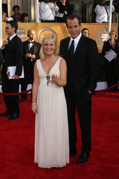 Amy Poehler, Will Arnett — Stock Photo, Image