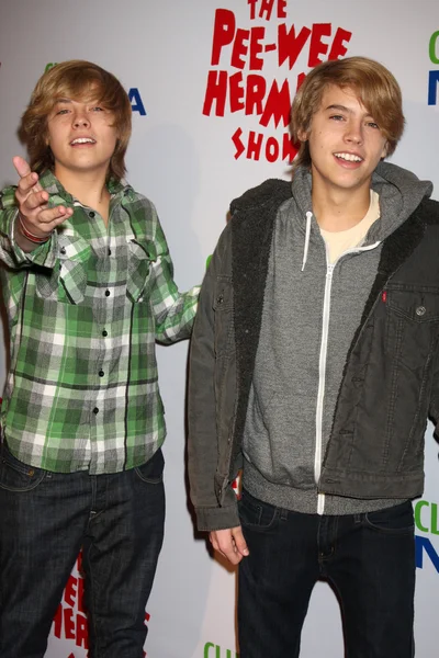 Dylan & Cole Sprouse — Stock Photo, Image