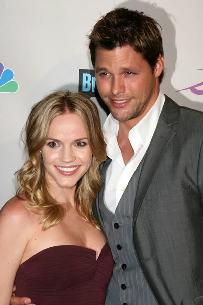 Alexa Havins & Justin Bruening — Fotografia de Stock