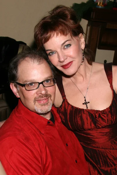 Robin Riker e il marito Evan A. Nesbitt — Foto Stock