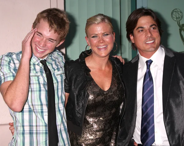 Chandler Massey, Alison Sweeney, Bryan Dattilo — Zdjęcie stockowe