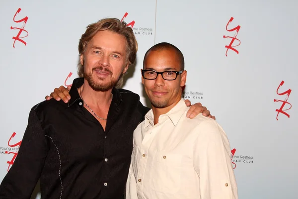 Stephen Nichols, Bryton James — Fotografia de Stock