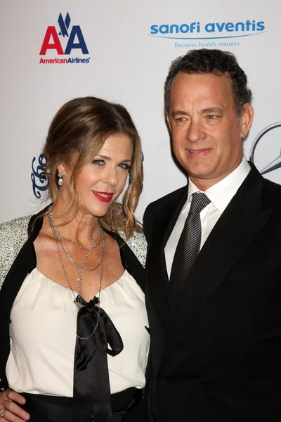 Rita Wilson, Tom Hanks — Stock Photo, Image