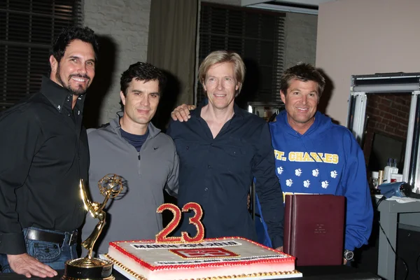 Diamont don, hearst rick, jack wagner, winsor harmon — Stok fotoğraf