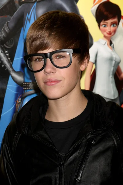 Justin Bieber Ordförande — Stockfoto