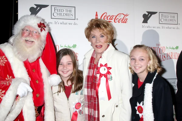 Jeanne Cooper e nipoti Grace e Sarah — Foto Stock