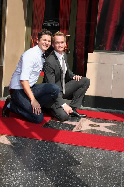 David Burtka, Neil Patrick Harris — Foto Stock