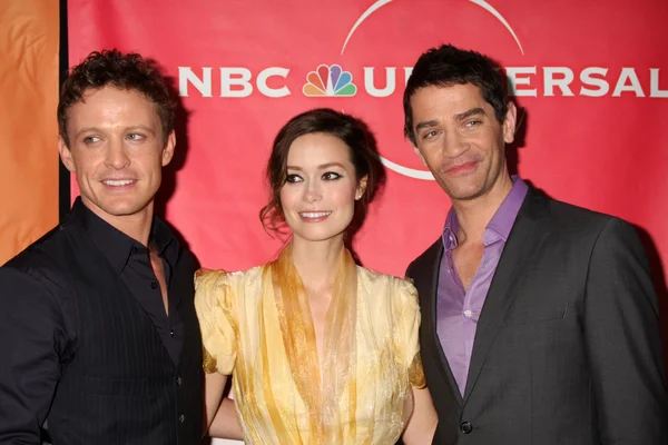 David Lyons, Summer Glau, James Frain — Zdjęcie stockowe