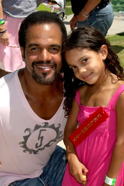 Kristoff St. John, Daughter — Stock Photo, Image