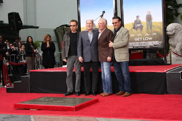 Billy bob thornton, robert duvall, james caan, andy garcia比利鲍伯松顿，罗伯特 · 杜瓦尔，詹姆斯 · 凯恩、 安迪 · 加西亚 — Stock fotografie