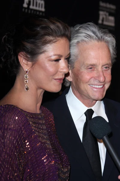 Catherine Zeta-Jones, Michael Douglas — Zdjęcie stockowe