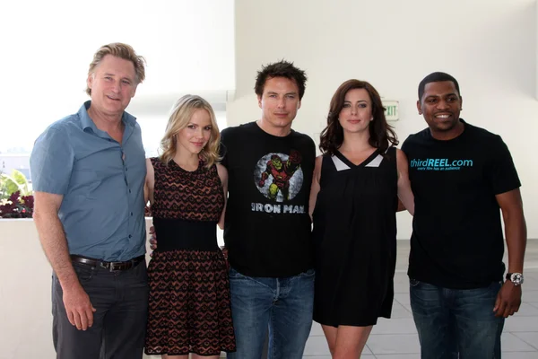 Bill Pullman, Alexa Havins, John Barrowman, Eve Myles, Mekhi Phifer — Stock Photo, Image