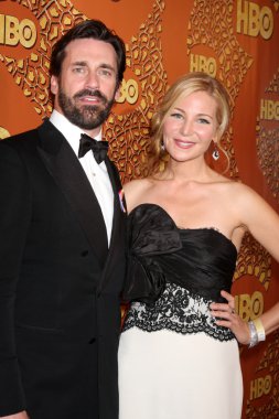 Jon Hamm ve karısı