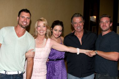 Joshua Morrow, Melody Thomas Scott, Amelia Heinle, Eric Braeden