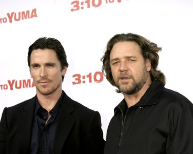 Christian Bale ve Russell Crowe