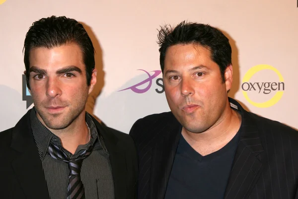 Zachery Quinto, Greg Grunberg — Zdjęcie stockowe