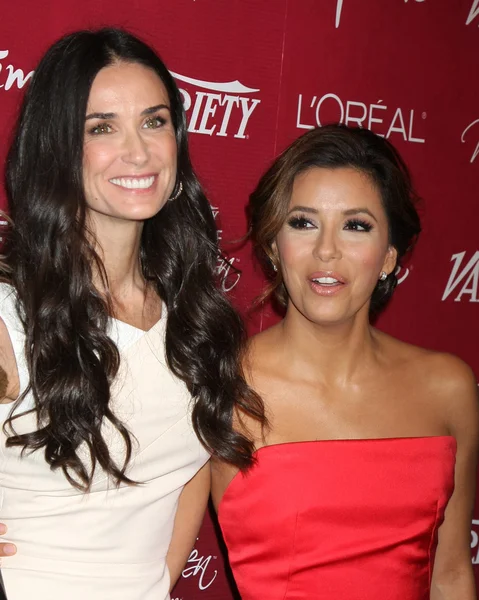 Demi Moore, Eva Longoria — Zdjęcie stockowe