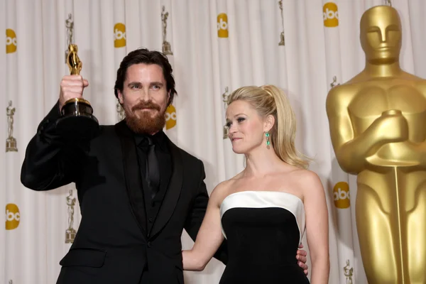 Christian Bale, Reese Witherspoon — Foto Stock