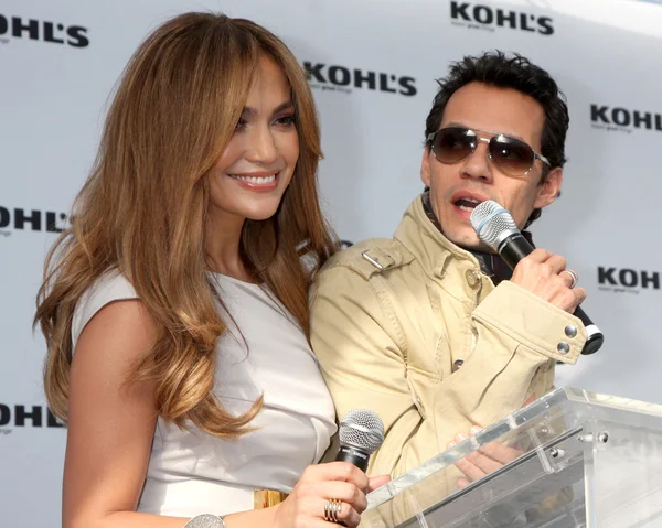 Marc Anthony, Jennifer Lopez — Stockfoto