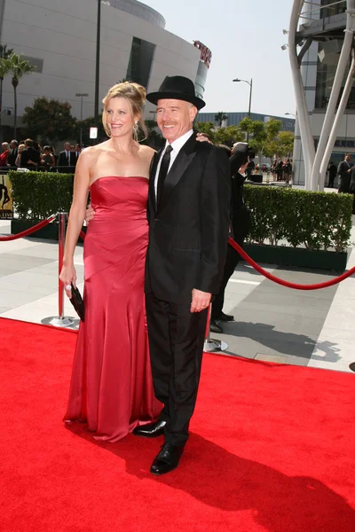 Anna Gunn & Bryan Cranston — Stock Photo, Image