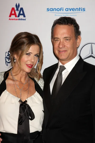 Rita Wilson, Tom Hanks — Stock Photo, Image