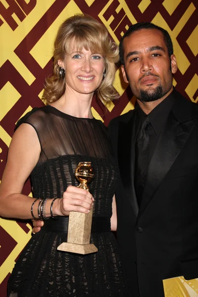 Laura Dern & Ben Harper — Stock Photo, Image