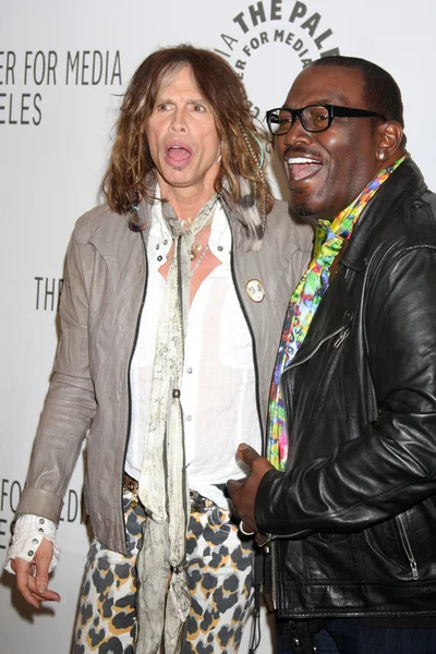 Steven Tyler, Randy Jackson — Stock Photo, Image