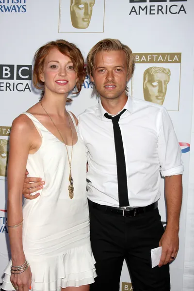 Jayma Mays, Adam Campbell — Foto Stock