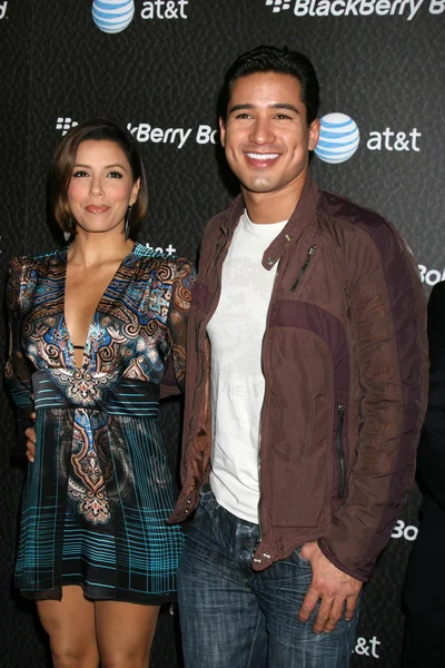 Eva Longoria & Mario Lopez — Stock Photo, Image