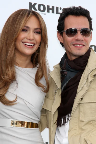Marc Anthony, Jennifer Lopez — Stock Photo, Image