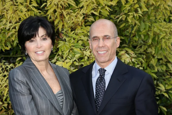 Marilyn, Jeffrey Katzenberg — Stock Photo, Image