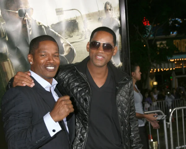 Jamie Foxx, Will Smith — Foto de Stock