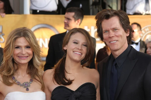 Kyra sedgwick och kevin bacon — Stockfoto