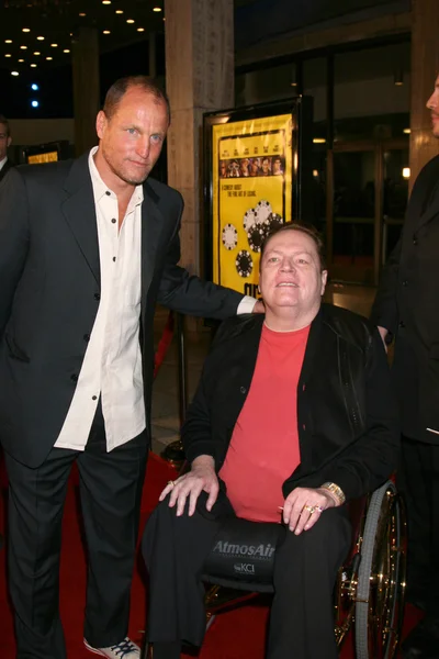 Woody Harrelson & Larry Flynt — Stock Photo, Image