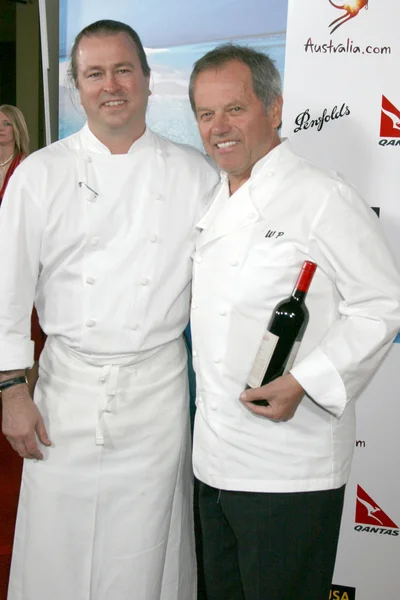 Neil Perry and Wolfgang Puck — Stock Photo, Image