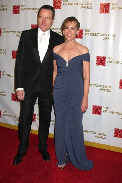 Bryan Cranston & his wife Robin Dearden — Stock Photo, Image