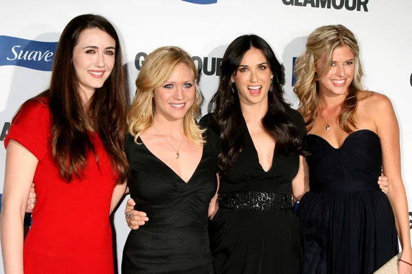 Madeline Zima, Brittany Snow, Demi Moore and Sarah Wright — Stock Photo, Image