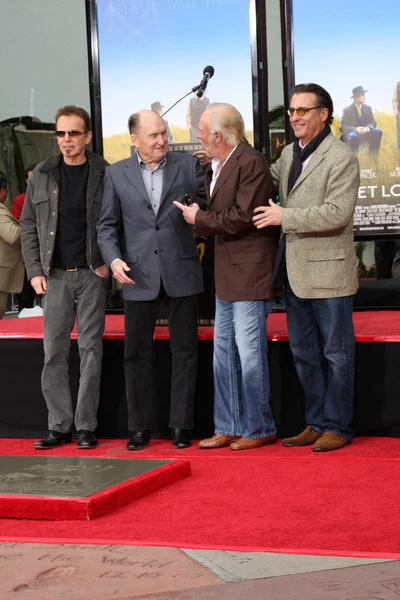 Billy Bob Thornton, Robert Duvall, James Caan, Andy Garcia — Stock Photo, Image