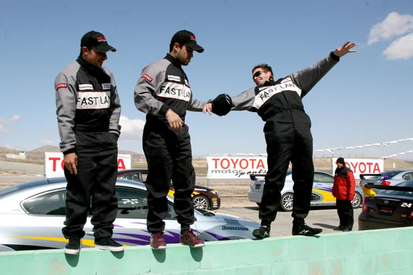 Drew Lachey, Wilmer Valderrama, and Daniel Goddard — Stock Photo, Image