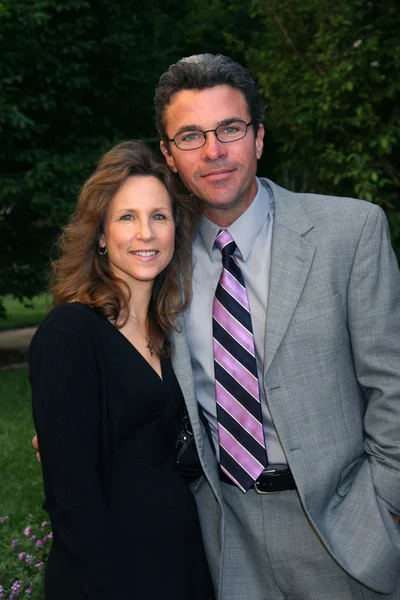 John j. york i żona — Zdjęcie stockowe