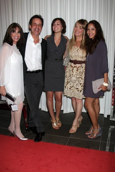 Kate Linder, Christian LeBlanc, Emily O'Brien, Maria Bell, & Christel Khal — Stock Photo, Image
