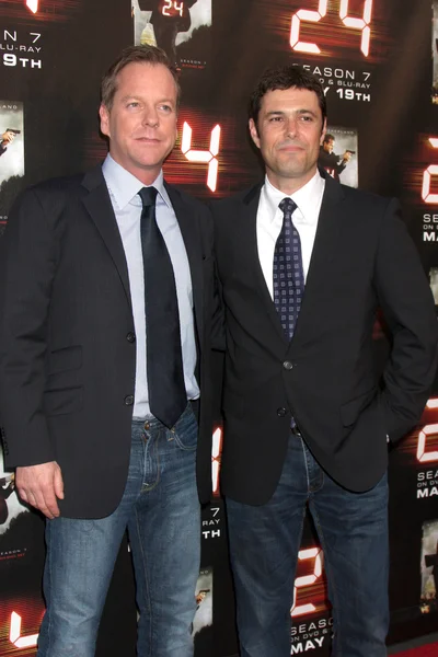 Kiefer Sutherland, Carlos Bernard — Stockfoto