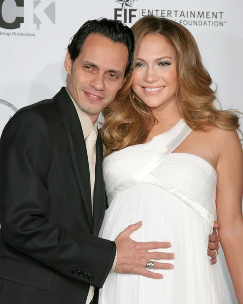 Marc Anthony és Jennifer Lopez — Stock Fotó