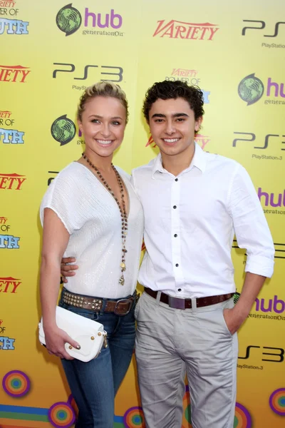 Hayden Panettiere, Jansen Panettiere — Stock Photo, Image