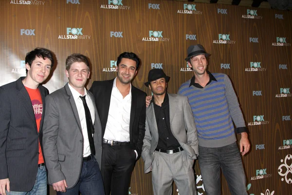 Ryan Cartwright, Michael Terry, Pej Vahdat, Eugene Byrd, Joel David Moore — Fotografia de Stock