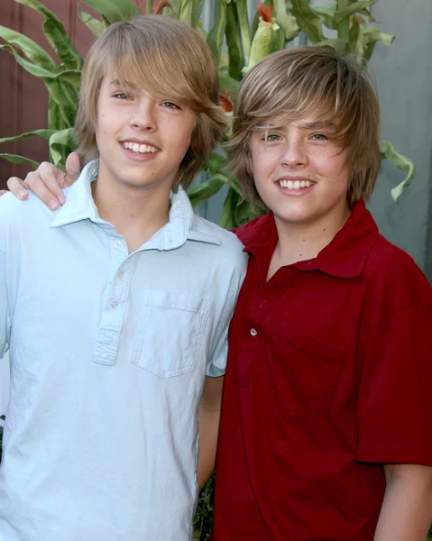 Cole y Dylan Sprouse — Foto de Stock