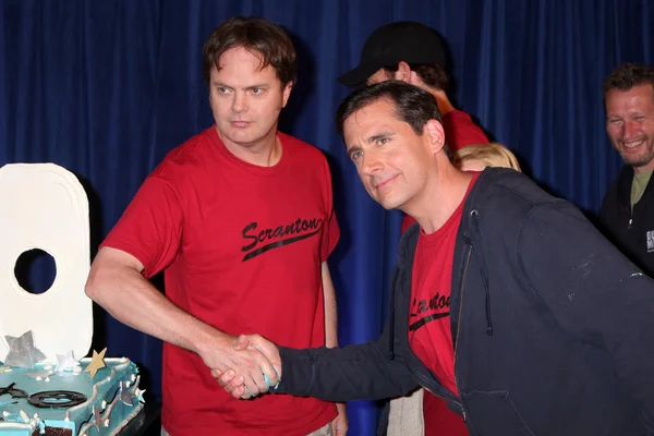 Rainn Wilson ve Steve Carell — Stok fotoğraf