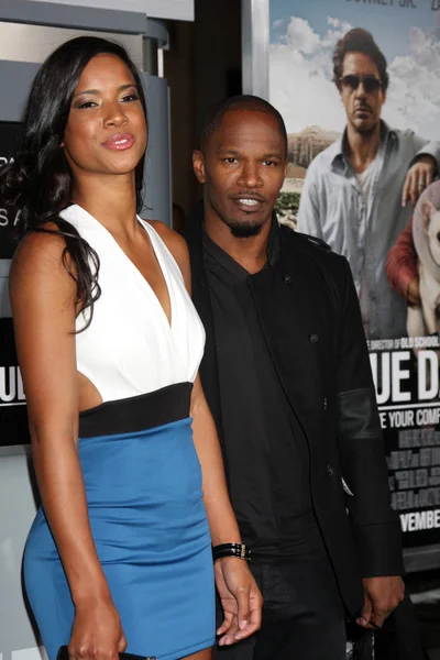 Britt Loren, Jamie Foxx —  Fotos de Stock